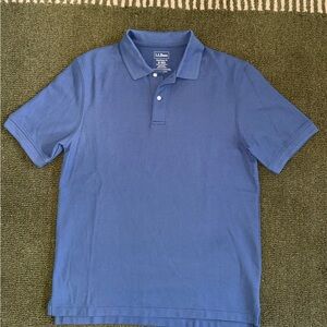 L.L. Bean Men's Classic Navy Polo